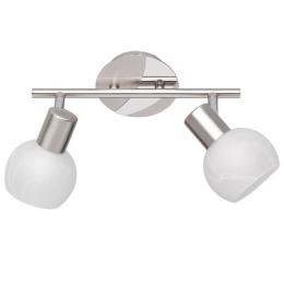 Φωτιστικό Οροφής - Σποτ Antibes R80172007 2xE14 28W 11x27x20cm Nickel Mat RL Lighting