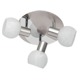 Φωτιστικό Οροφής - Σποτ Antibes R80173007 3xE14 28W Φ22cm 17cm Nickel Mat RL Lighting