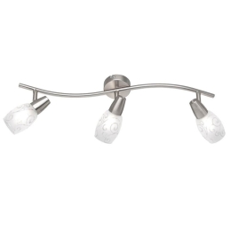Φωτιστικό Οροφής - Σποτ Colmar R80023007 3xE14 28W 8x56x19cm Nickel Mat RL Lighting