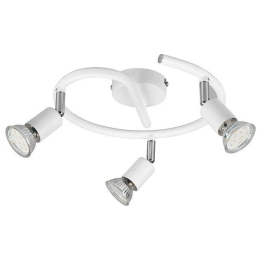 Φωτιστικό Οροφής - Σποτ Paris R80913931 3xGU10 35W Φ26cm 13cm White Mat RL Lighting Μέταλλο