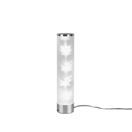 Φωτιστικό Επιτραπέζιο Rico R52811001 1,5W Led Φ8cm 38cm Chrome RL Lighting Μέταλλο,Ακρυλικό