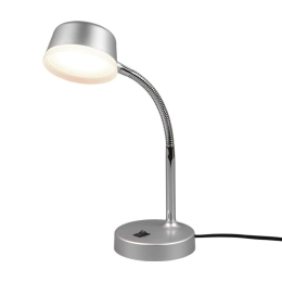 Φωτιστιικό Γραφείου Kiko R52501187 4,5W Led Φ12cm 34cm Titanium RL Lighting