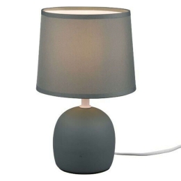 Φωτιστικό Επιτραπέζιο Malu R50802615 1xE14 40W Φ16cm 26cm Green RL Lighting Κεραμικό,Ύφασμα