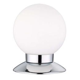 Φωτιστικό Επιτραπέζιο Princess R52551906 3W Led Φ10cm 13cm Chrome RL Lighting Μέταλλο,Γυαλί