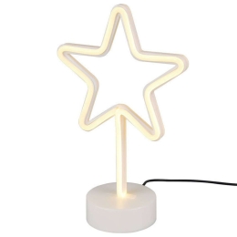 Φωτιστικό Επιτραπέζιο Star R55230101 1,8W Led 10x18x30cm White RL Lighting Πλαστικό