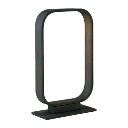 Φωτιστικό Επιτραπέζιο Moca LED-MOKA-LC 5W Led 16x26cm Black Luce Ambiente Design Αλουμίνιο