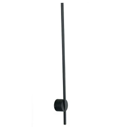 Φωτιστικό Τοίχου - Απλίκα Shanghai LED-SHANGHAI-AP NERO 10W Led 15x78,8cm Black Luce Ambiente Design Αλουμίνιο