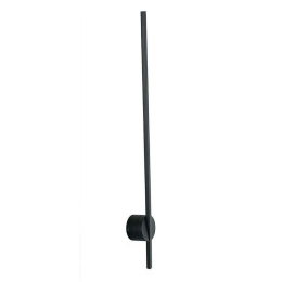Φωτιστικό Τοίχου - Απλίκα Shanghai LED-SHANGHAI-APC NERO 10W Led 15x78,8cm Black Luce Ambiente Desig Αλουμίνιο