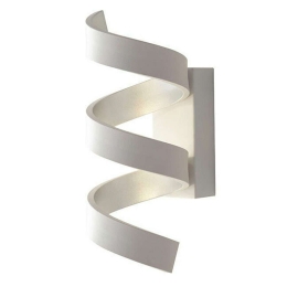 Φωτιστικό Τοίχου - Απλίκα Helix LED-HELIX-AP3C BCO 9W Led 13,5x26cm White-Silver Luce Ambiente Desig Αλουμίνιο