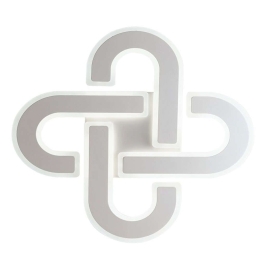 Φωτιστικό Οροφής - Πλαφονιέρα Obsession LED-OBSESSION-PL50 66W Dimmer Led 50x50x5cm Με Τηλεχειριστήρ Αλουμίνιο