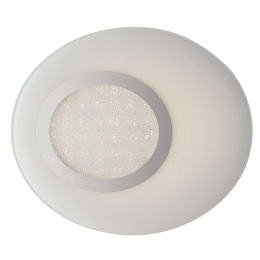 Φωτιστικό Οροφής - Πλαφονιέρα Gioia I-GIOIA-PL28 13W Led 28,5x6cm White Luce Ambiente Design Glass
