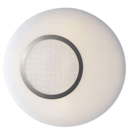Φωτιστικό Οροφής - Πλαφονιέρα Gioia I-GIOIA-PL60-INT 58W Dimmer Led Wifi 51,8x6cm Με Τηλεχειριστήριο Γυαλί