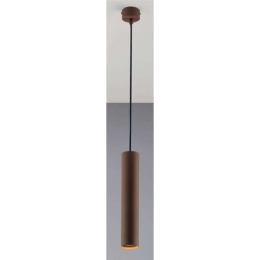 Φωτιστικό Οροφής Fluke I-FLUKE-S BRO 1xGU10 Φ5,5cm 60x200cm Rust Luce Ambiente Design Μέταλλο