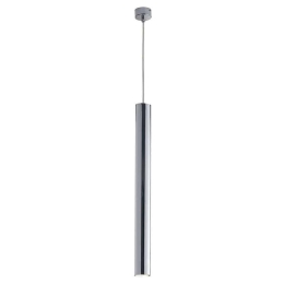 Φωτιστικό Οροφής Fluke I-FLUKE-S CR 1xGU10 Φ5,5cm 60x200cm Chrome Luce Ambiente Design Μέταλλο