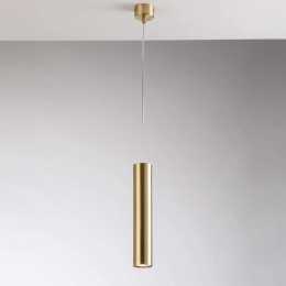 Φωτιστικό Οροφής Fluke I-FLUKE-S30 ORO 1xGU10 Φ5,5cm 30x200cm Gold Luce Ambiente Design Μέταλλο