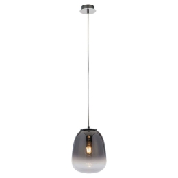 Φωτιστικό Οροφής Smoke I-SMOKE-S18 1xE27 Led Φ19,7cm 150cm Fume Luce Ambiente Design Γυαλί