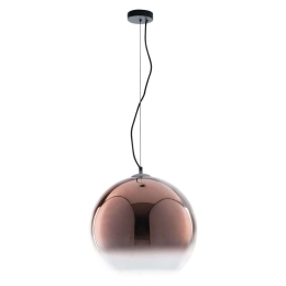 Φωτιστικό Οροφής Marte I-MARTE-S35 RM 1xE27 Φ35cm 156,7cm Bronze Luce Ambiente Design Γυαλί