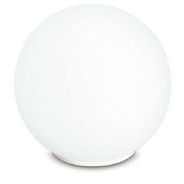 Φωτιστικό Επιτραπέζιο City I-LAMPD/L15 BCO 1xE14 Led Φ15cm 16cm White Luce Ambiente Design Γυαλί