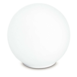 Φωτιστικό Επιτραπέζιο City I-LAMPD/L35 BCO 1xE27 Led Φ35cm 36cm White Luce Ambiente Design Γυαλί