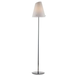 Φωτιστικό Δαπέδου Ermes I-ERMES-PT 1xE27 Φ31cm 165cm White Luce Ambiente Design Γυαλί