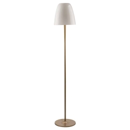 Φωτιστικό Δαπέδου Ares I-ARES-PT3-BCO 3xE14 Φ35cm 159,5cm White Luce Ambiente Design Γυαλί