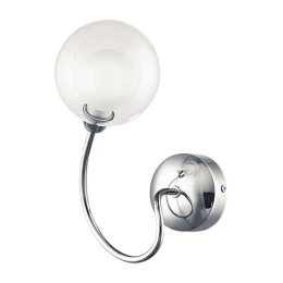 Φωτιστικό Τοίχου - Απλίκα Blog I-BLOG-AP1 1xG9 18x24cm Chrome Luce Ambiente Design Μέταλλο,Γυαλί