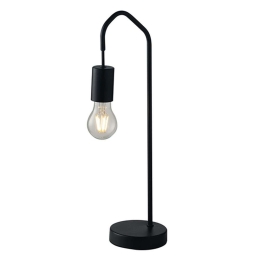 Φωτιστικό Επιτραπέζιο Habitat I-HABITAT-L NER 1xE27 17x48cm Black Luce Ambiente Design Μέταλλο
