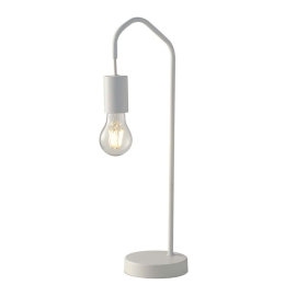Φωτιστικό Επιτραπέζιο Habitat I-HABITAT-L BCO 1xE27 17x48cm White Luce Ambiente Design Μέταλλο