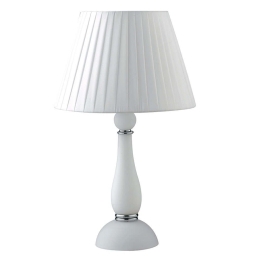 Φωτιστικό Επιτραπέζιο Alfiere I-ALFIERE/L1 BCO 1xE27 Φ32cm 54cm White Luce Ambiente Design