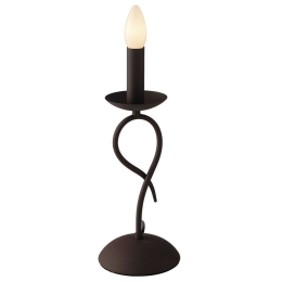 Φωτιστικό Επιτραπέζιο Ginevra I-GINEVRA-L 1xE14 Φ14cm 33cm Rust Luce Ambiente Design