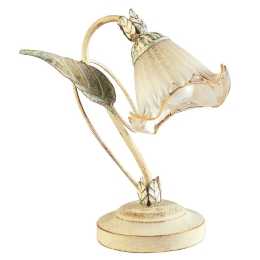 Φωτιστικό Επιτραπέζιο Primavera I-PRIMAVERA/L1 1xE14 Φ22cm 29cm Ivory Luce Ambiente Design