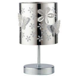 Φωτιστικό Επιτραπέζιο Butterfly I-BUTTERFLY/L 1xE14 Φ13cm 19cm Chrome Luce Ambiente Design