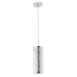 Φωτιστικό Οροφής Maya I-MAYA/S10 1xE27 Φ10cm 100cm Chrome Luce Ambiente Design