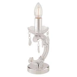 Φωτιστικό Επιτραπέζιο Houston I-HOUSTON-L TR 1xE14 Φ9,5cm 24cm Clear Luce Ambiente Design