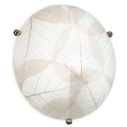 Φωτιστικό Οροφής - Πλαφονιέρα Eden I-EDEN/PL30 2xE27 Φ30cm Brown Luce Ambiente Design