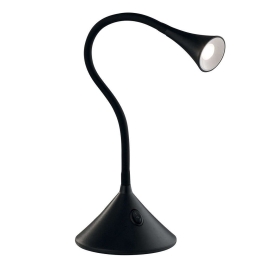 Φωτιστικό Γραφείου Newton LEDT-NEWTON-BLACK 3W Led 13x51cm Black Luce Ambiente Design
