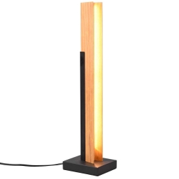 Φωτιστικό Επιτραπέζιο Kerala 541610132 11x14x50cm 1xSMD LED 8W 950lm 3000K Brown-Black Trio Lighting