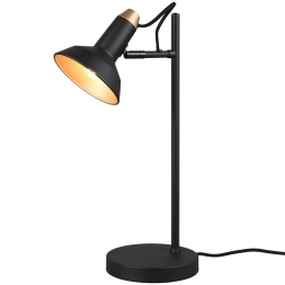 Φωτιστικό Επιτραπέζιο Roxie 511900132 17x43cm 1xE14 10W Black Trio Lighting