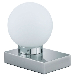 Φωτιστικό Επιτραπέζιο Davi II 590100107 15x12x15cm 1xE14 40W Nickel-White Trio Lighting