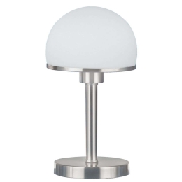 Φωτιστικό Επιτραπέζιο Joost II 592300107 19x39cm 1xE27 40W White-Nickel Trio Lighting