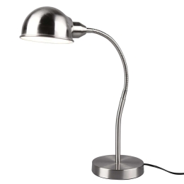 Φωτιστικό Επιτραπέζιο Perry 504900107 16x46cm 1xE27 10W Nickel Trio Lighting