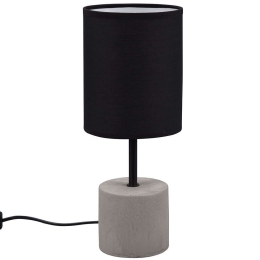 Φωτιστικό Επιτραπέζιο Ben R51251002 15x35cm 1xE14 40W Grey-Black RL Lighting