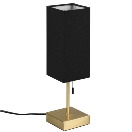 Φωτιστικό Επιτραπέζιο Ole R51061008 10x10x35cm 1xE27 25W Black-Brass RL Lighting