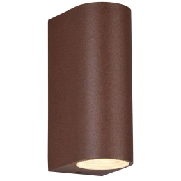 Φωτιστικό Τοίχου Roya 204260224 6x15cm 2xGU10 35W Rust Trio Lighting