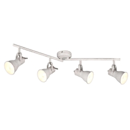 Φωτιστικό Οροφής - Σποτ Steam 813400427 77x10x17cm 4xE14 25W Antique White Trio Lighting
