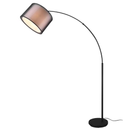 Φωτιστικό Δαπέδου Burton 411490132 35x171cm 1xE27 10W Black-White Trio Lighting
