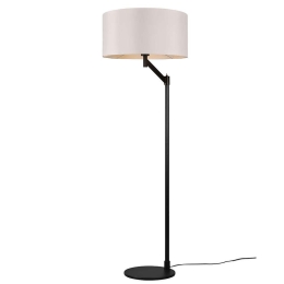 Φωτιστικό Δαπέδου Cassio 414400132 50x158cm 1xE27 60W Black-White Trio Lighting