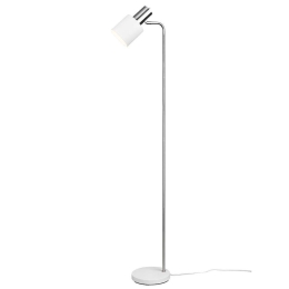 Φωτιστικό Δαπέδου Adam R41041031 22x35x153cm 1xE27 10W Nickel-White RL Lighting