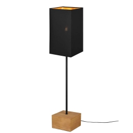 Φωτιστικό Δαπέδου Woody R40171080 25x25x150cm 1xE27 60W Natural-Black RL Lighting