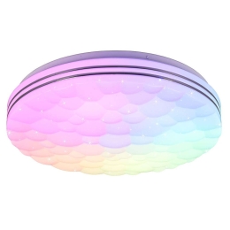 Φωτιστικό Οροφής - Πλαφονιέρα Tiger R67131100 38x7cm Dim Led 2500Lm 22W RGB White RL Lighting